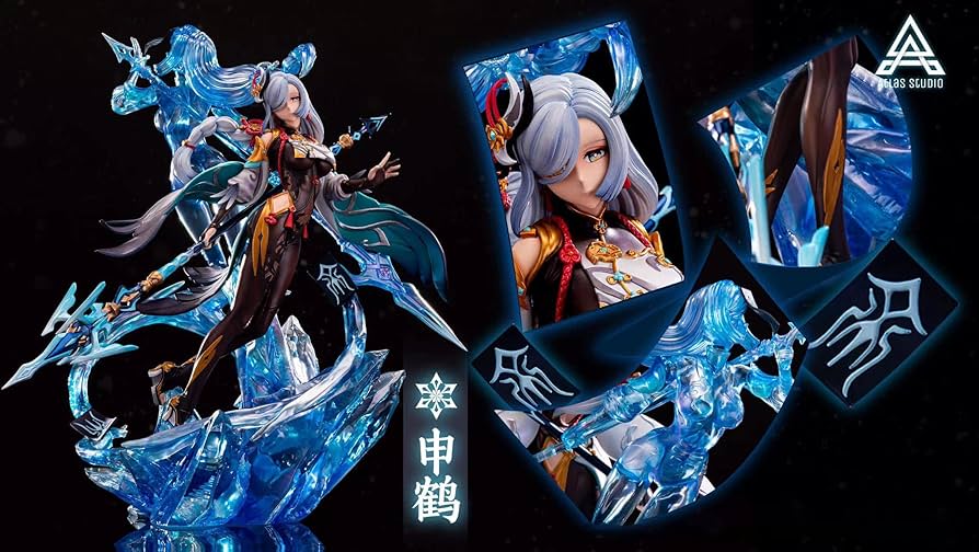 Amazon | 申鶴 しんかく フィギュア 1/6スケール 塗装済み完成品